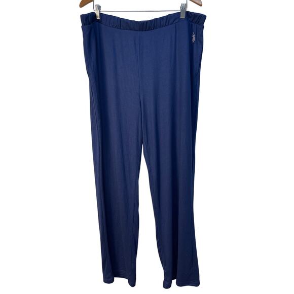 U.S. Polo Assn Pajama Bottoms Color Dark Blue Size 3X - Picture 1 of 8
